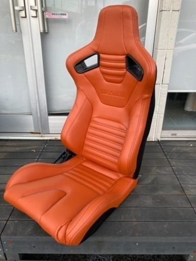 Braum Racing Elite-X セミバケットシート キャメルレザー 2脚セット
