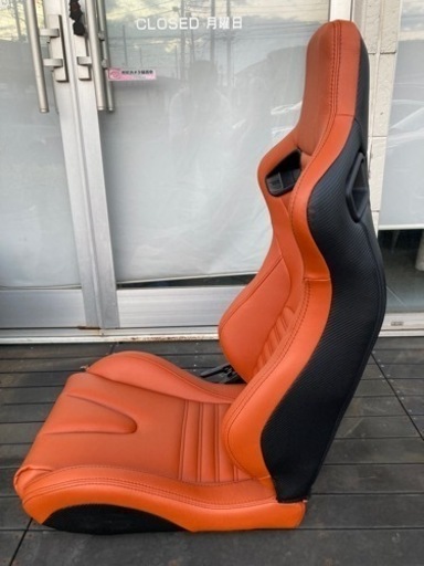 Braum Racing Elite-X セミバケットシート キャメルレザー 2脚セット