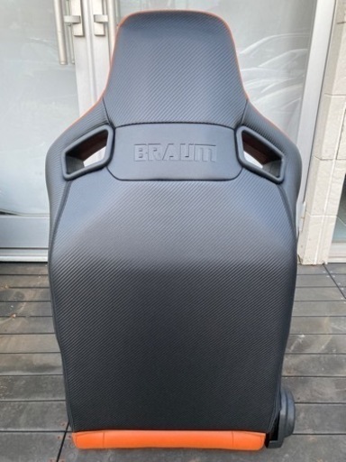 Braum Racing Elite-X セミバケットシート キャメルレザー 2脚セット
