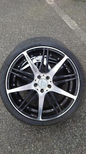 カールソン 1/10RS 20インチ 8.5 10J PCD112 ベンツ　アルミホイール