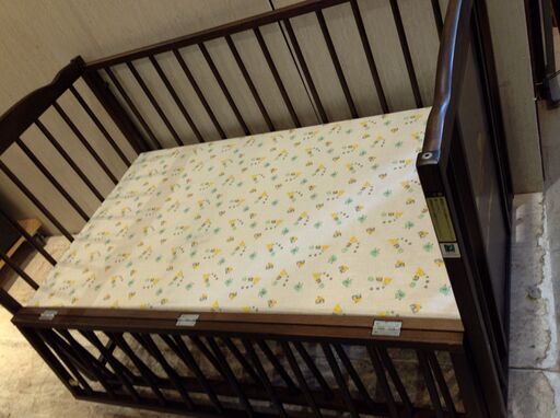 ★6048★ミッフィー　木製　ベビーベッド　赤ちゃん用品　寝具　ANGEL DREAM ☆6048☆ミッフィー 木製 ベビーベッド 赤ちゃん用品 寝具 ANGEL DREAM