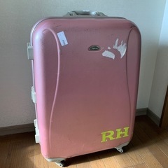 【お譲り先が決まりました】スーツケース　ピンク