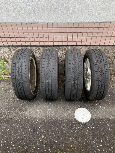 タイヤ、ホイール 13インチ4.5J 155/65 PCD100