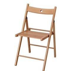 椅子/チェアー【IKEAテリエ(黒色)】