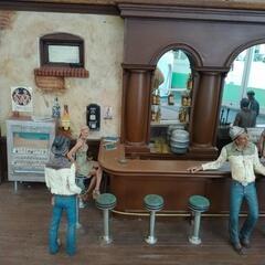 マイケルガーマン ジオラマ(ジャンク品) TJ3428