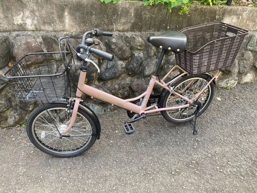 TURBO LIGHT ターボライト 自転車　ママチャリ　20インチ　中古品　直接引取大歓迎‼