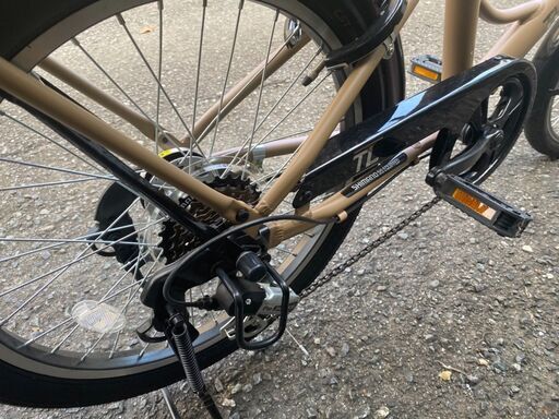 自転車 TURBO LIGHT ターボライト 自転車 ママチャリ 20インチ 中古品 