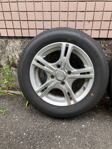 タイヤ、ホイール 13インチ4.5J 155/65 PCD100
