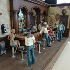 マイケルガーマン ジオラマ(ジャンク品)　TJ3428 マイケルガーマン ジオラマ(ジャンク品) TJ3428