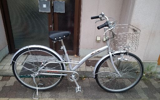《オールドビンテージ》HARLEY DAVIDSON[ハーレーダビットソン]26吋 シティーバイク 内装3段/グレー