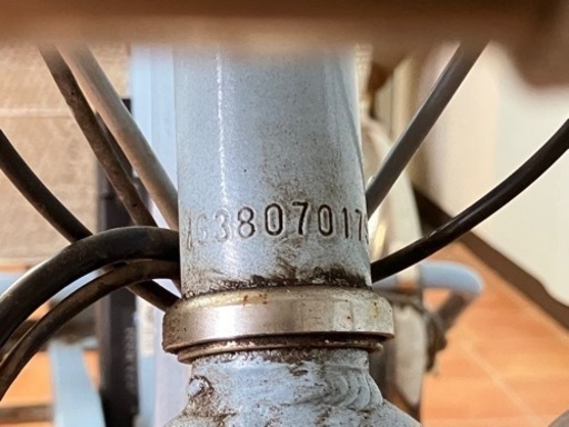 P04 電動三輪自転車 Ashiraku Cgarlie ブルーカラー 車体番号 MG38070179