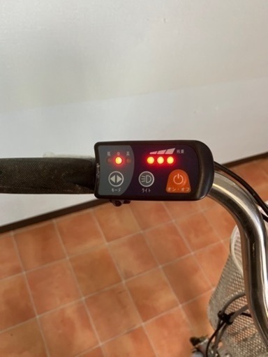 P04 電動三輪自転車 Ashiraku Cgarlie ブルーカラー 車体番号 MG38070179