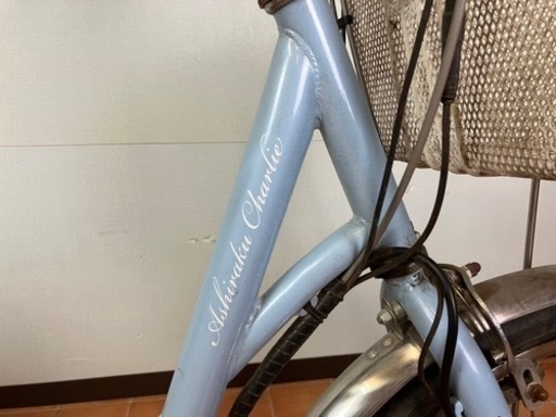 P04 電動三輪自転車 Ashiraku Cgarlie ブルーカラー 車体番号 MG38070179