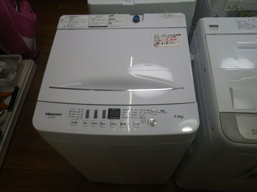 ハイセンス 5.5kg洗濯機 2020年製 HW-T55D 【モノ市場東浦店】41