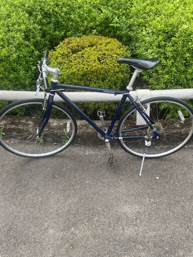 リサイクルショップどりーむ鹿大前店　No３４０　エコNo１４４７６X　自転車　クロスバイク　WEEKENDBIKES　青　ギア7段切替　中古　整備済 リサイクルショップどりーむ鹿大前店 No340 エコNo14476X