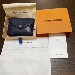 ルイヴィトン　三つ折り財布　ポルトフォイユヴィクトリーヌ