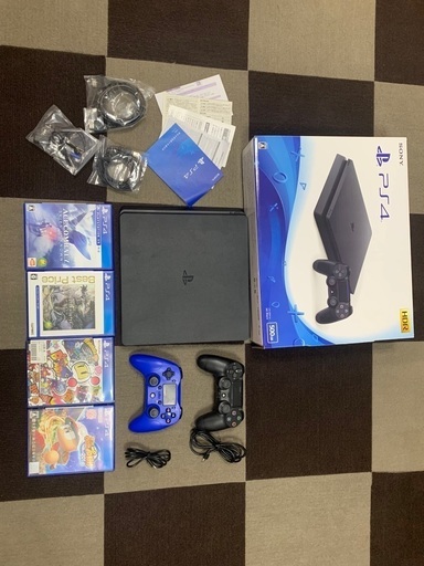 PlayStation4 ゲームソフト4本　コントローラ2個
