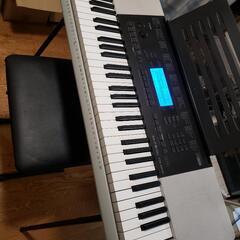 CASIO 電子ピアノ キーボード  スタンド 譜面台 椅子 セット