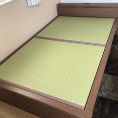 収納付き畳ベッド セミダブル