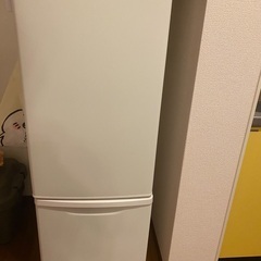 2019年製パナソニック冷蔵庫168L NR-B17BW-W