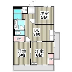 【賃貸】🏢叶Room✨（3DK）★フリーレント１ヶ月★⭐︎来店不...