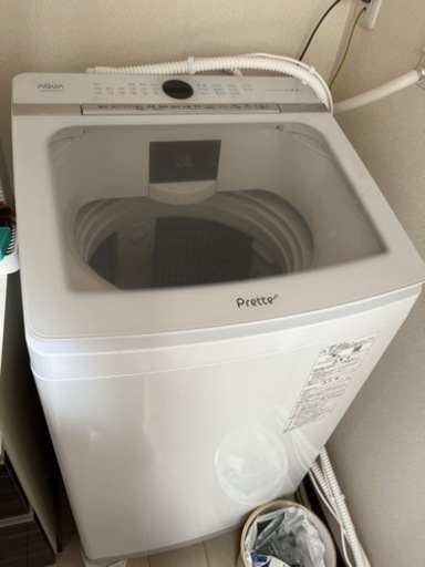 洗濯機 8キロ 一年落ち