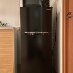 【ネット決済】【成約済み】【洗濯機込み】冷蔵庫 118L 電子レ...