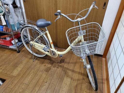 自転車ママチャリ 空気入れ付き