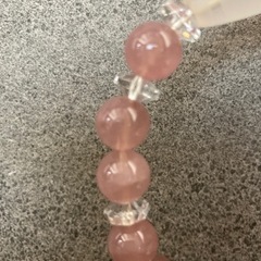 ローズクゥオーツ　ブレスレット
