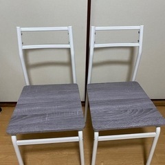 シンプル椅子2脚