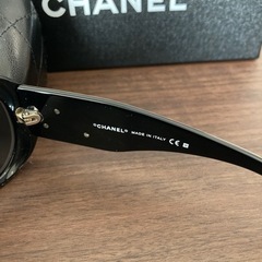 サングラス　CHANEL ベージュ系
