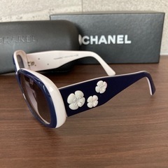 サングラス　カメリア　ネイビー系