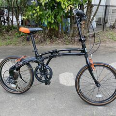折りたたみ自転車 ドッペルギャンガー 202 blackmax ...
