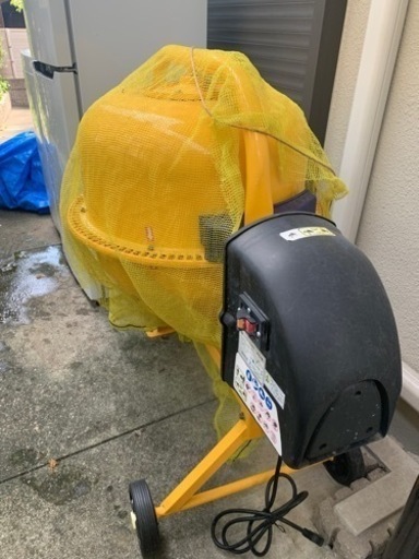 値下げしました。コンクリートミキサー　まぜ太郎63ℓ 土　使用一回