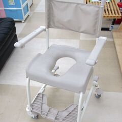 TOTO/トートー 水まわり用四輪キャスター車いす EWC600AHS シート穴