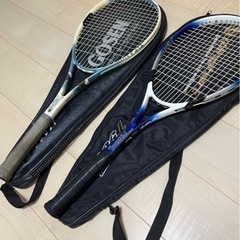 軟式テニスラケット 2本セット