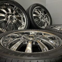 【DELINTE RS8 305/40R22】夏タイヤ【 22インチ 9J5HPCD150約+55】バランス調整済み 20年製 バリ溝 ランクル200/100等(VTD588)クレジットカード QRコード決済可能 DELINTE RS8 305/40R22】夏タイヤ【BlackDiamond 22インチ 9J5HPCD150