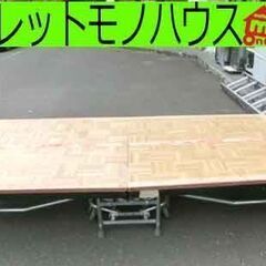 札幌市内近郊限定 キャスター付き 折りたたみ ポータブルステージ Sico