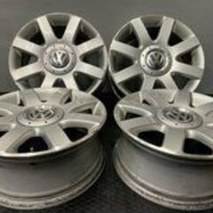 VW フォルクスワーゲン ゴルフ 純正ホイール 16インチ 4本 6.5