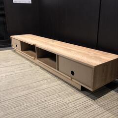 【展示品・未使用品】ローテレビ台 テレビボード 日本製 幅210cm 定価・69,990円💳自社配送時🌟代引き可💳※現金、クレジット、スマホ決済対応※