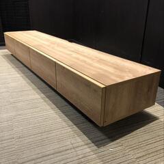 【展示品・未使用品】ローテレビ台 テレビボード 日本製 幅210cm 定価・69,990円💳自社配送時🌟代引き可💳※現金、クレジット、スマホ決済対応※