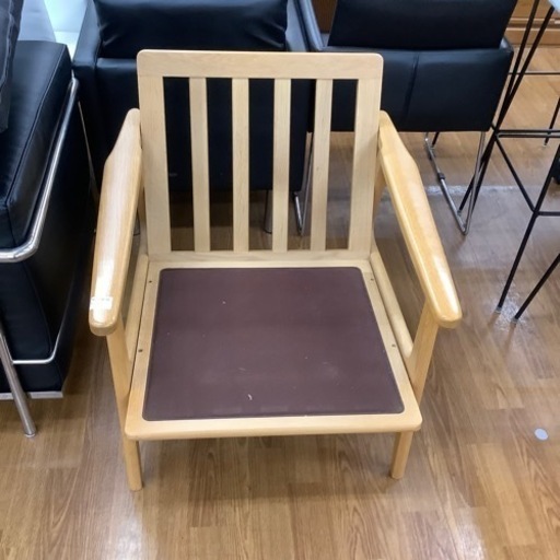 マルニ木工 オークフレーム ハイバックチェア【トレファク 川越店】