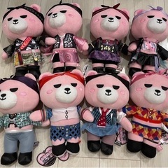 KRUNK×BLACKPINK BIGぬいぐるみ フルコンプ