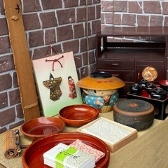 茶道具色々纏めて 検 利休女桑茶箱茶筅筒棗なつめ香合和食器桜皮細工漆器茶筒花器螺鈿煙草セット提灯行燈古美術裏千家表千家コレクター所蔵品