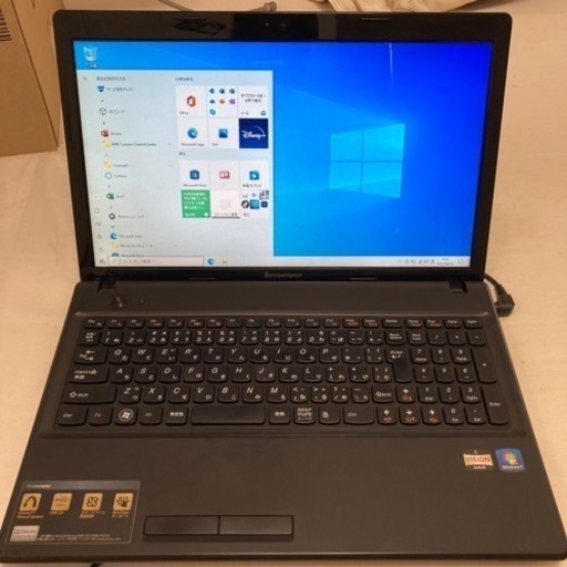 新品SSD搭載 Lenovo ノートパソンG585 無線LAN MicrosoftOffice2021