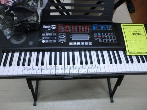 【値下げしました。】ジモティ来店特価!!!　キーボード　ROCKJAM　RJ761　　　J-744