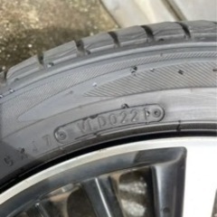 【引取限定】バリ山 AME シャレン 18インチ アルミ ホイール 4本セット