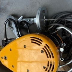 RYOBI電動ウインチ