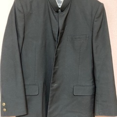 学ラン　標準型学生服　黒　ジャケット165A