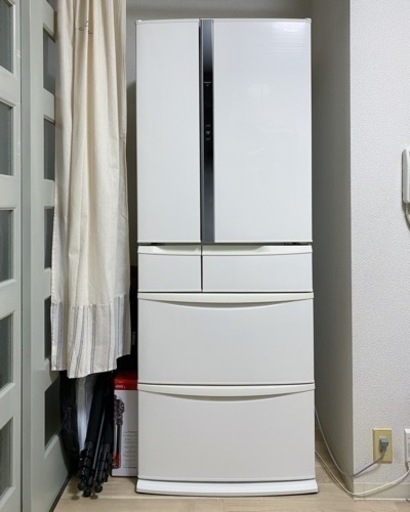 【美品】Panasonic NR-FV46A-W ファミリー用大型冷蔵庫